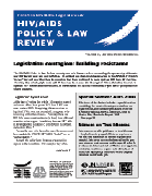 HIV/AIDS Policy & Law Review 13(2/3) December 2008