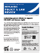 HIV/AIDS Policy & Law Review 15(1) October 2010