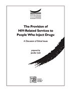 Drug Policy and Harm Reduction