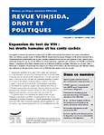 Revue VIH/sida, droit et politiques 11(1) avril 2006