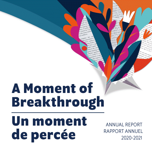 A Moment of Breakthrough - Annual Report 2020-2021