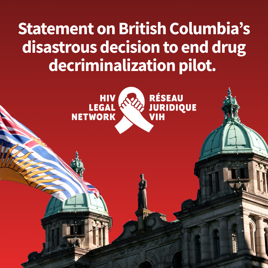 Statement on British Columbia’s disastrous decision to end drug ...